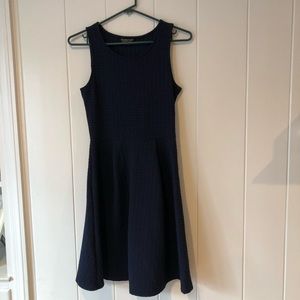 Navy blue dress